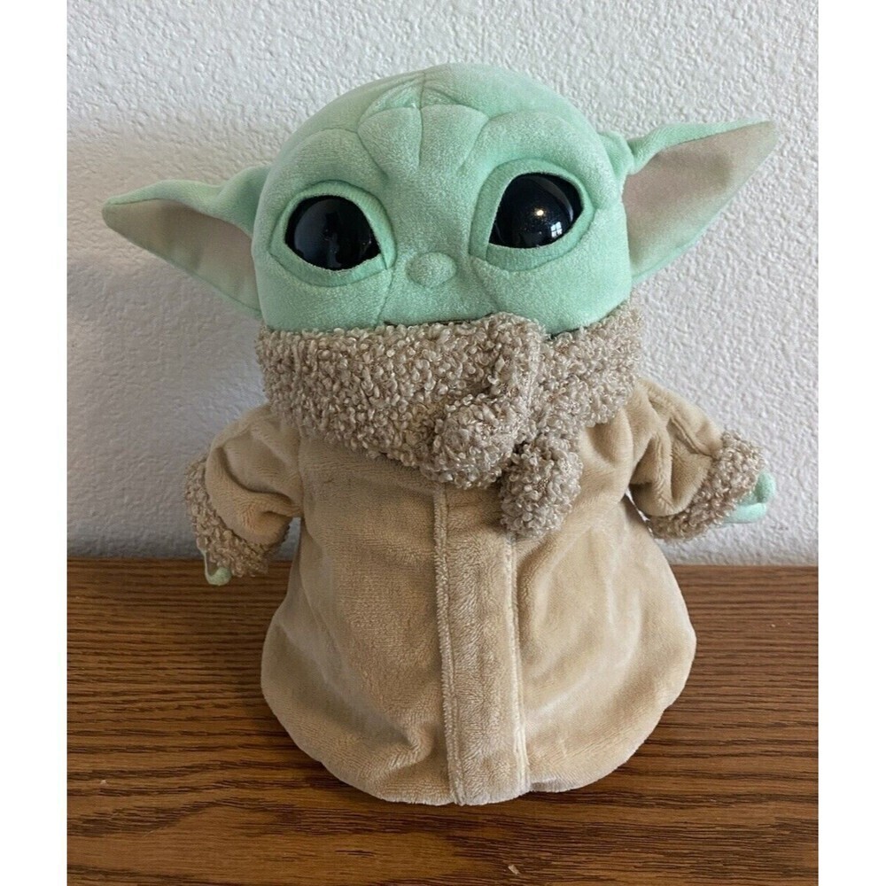 Mattel Star Wars Mandalorian Yoda Baby Plush Stuffed Animal 9"